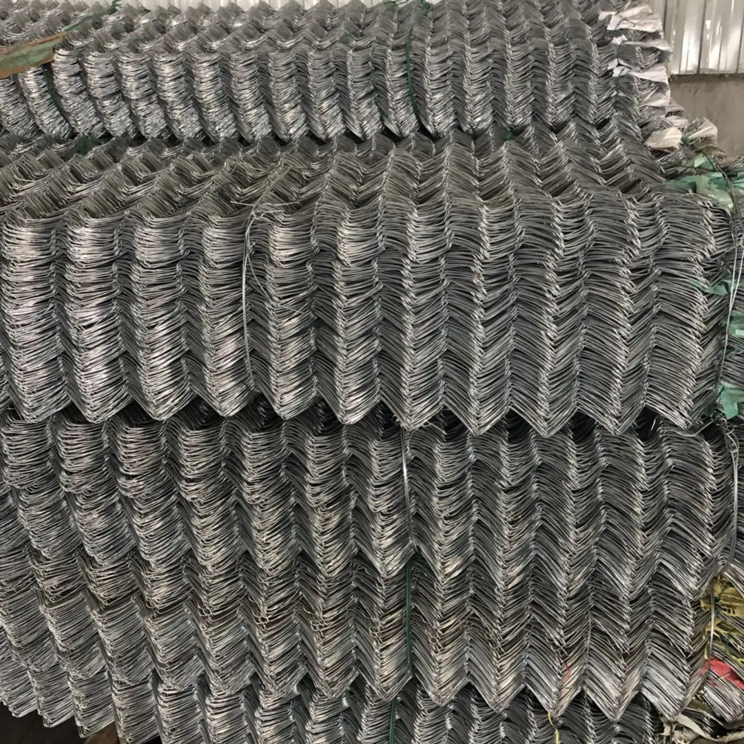 

Galvanized Chain Link Fence Manufacturers Production Mountain Green Galvanized Chain Link Fence High Strength Grille Slope Chain
