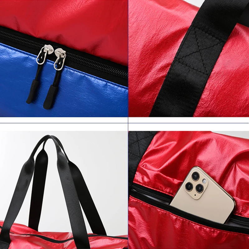 Black & Red Sneaker Duffle Bag