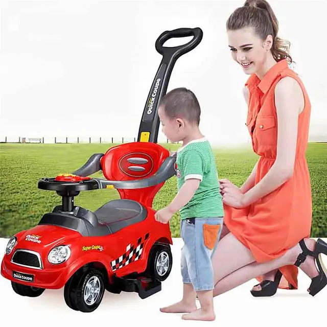 Children'S Scooter Hand-Pushed Slippery Car With Music Baby Twist Car Kids'S Ride-On Toys Walker Tricycles For Children 1-3 Gift 1