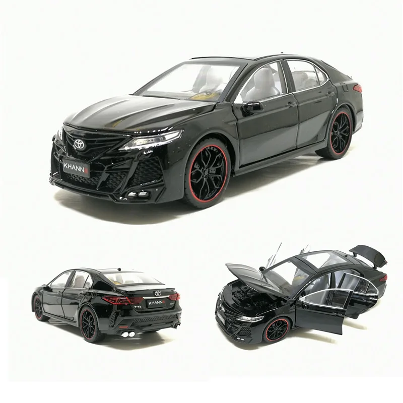 Новинка 1/24 Toyota модель автомобиля 8 го поколения Camry металлическая игрушка с