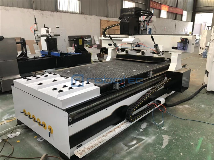 Китайский завод древесины cnc гравировальный станок 1325 машина 4 оси atc
