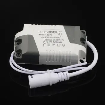 

LED Driver AC85-265V 1-3/4-7/8-12/12-18/18-25W Lighting Transformer Panel Light