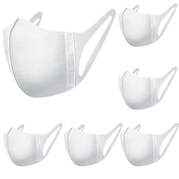 

Disposable Face Mask Anti Dust Personal Protect Mask 3Ply Ear Loop 6PC Masks Non Woven Disposable Anti-Dust Filtration Feature