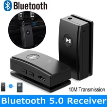 Bluetooth Receiver Transmitter Wireless 3 5mm AUX Jack Adapter Handsfree Car Kit for Car Speaker Headphone Music Player