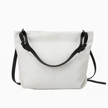 Новая Большая вместительная простая сумка для покупок Женская Повседневная сумка через плечо сумка-тоут