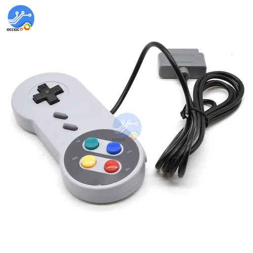 게임 컨트롤러 게임패드, SNES 시스템 콘솔 게임패드용, ABS 조이스틱 컨트롤러 패드, 16 비트 3
