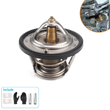 

21200AA071 Stable Engine Thermostat Metal Coolant With Sleeve Cooling System Replacement Car Parts Compression Gloves For Subaru