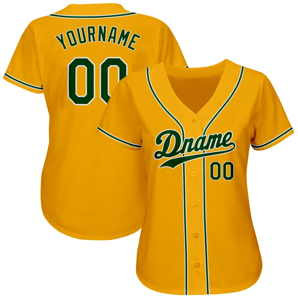 Personalized Baseball Jersey Button Down Baseball Shirt Print Your Name/Number for Men/Women baseball jersey