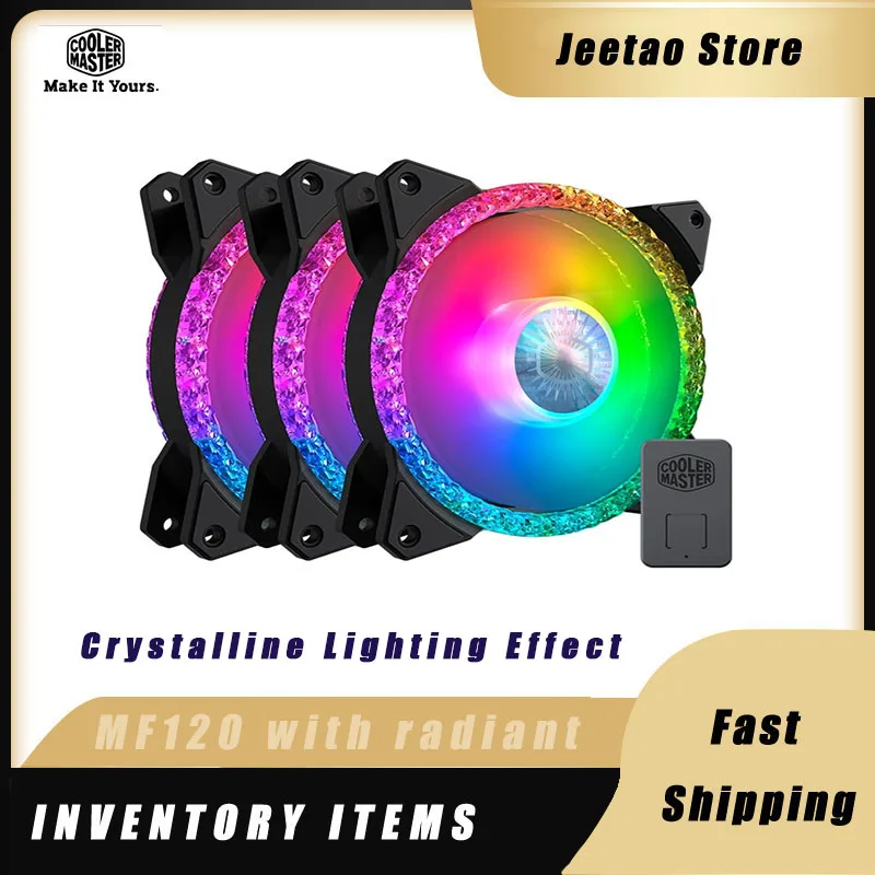 Cooler Master MF120 Flash Crystal 3 in 1 KIT ARGB Quiet Diamond