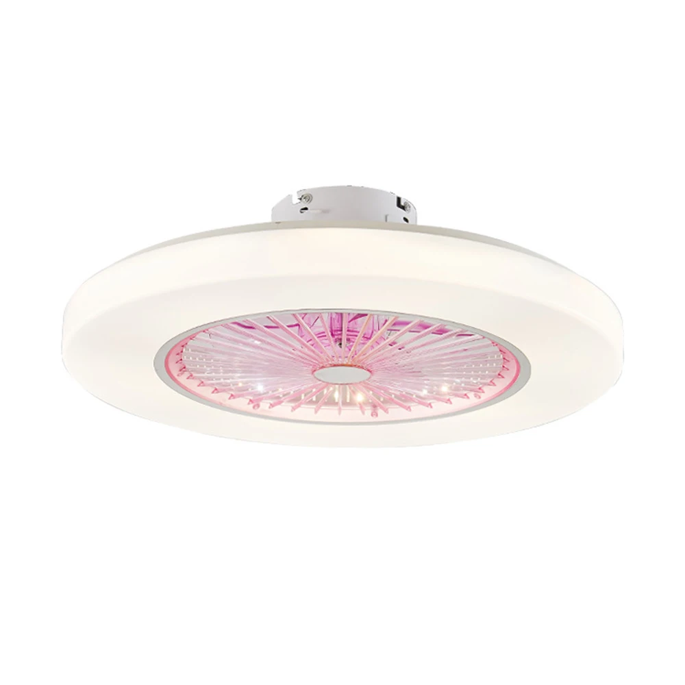 

LED ceiling Fan thin dimming remote control lamp Invisible Leaves timing 72w Modern simple home decoration goodsleep living room