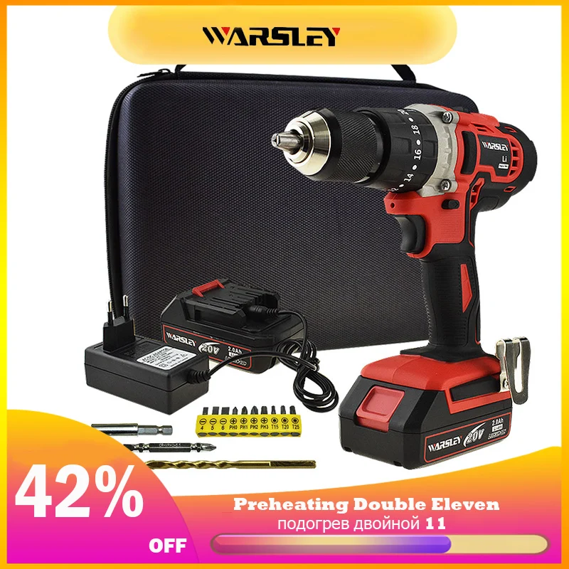 New Style 20V Electric Screwdriver Impact Drill