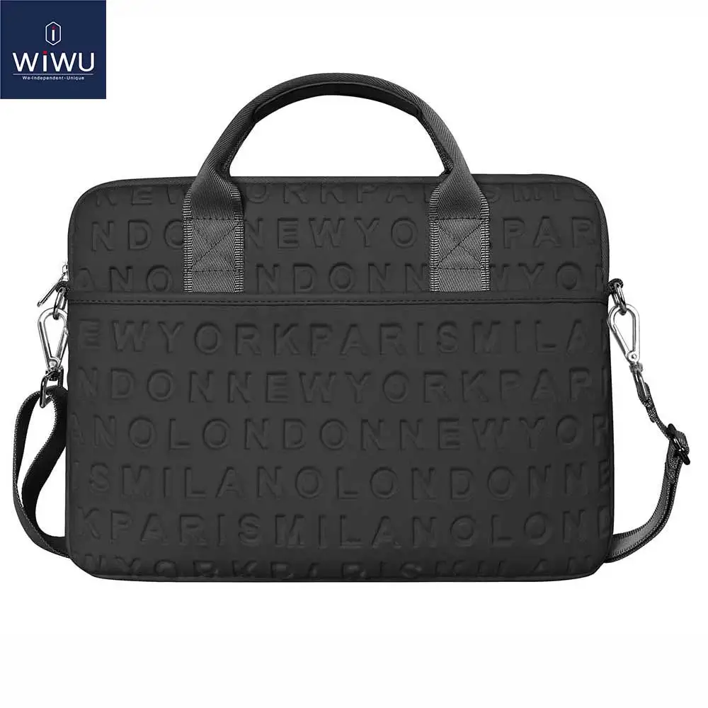 Wiwu-bolsa para Laptop Macbook Air Moda Impermeável Bolsa de Ombro Leve 13.3 2023 para Mulheres