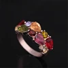 Crystal Zircon Gold Ring 2022 Vintage Bohemian Women gift Engagement Party Ring Jewelry a ring that will bring good luck ► Photo 2/4