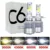2шт C6 Фары H4 LED Автомобиль СВЕТОДИОДНЫЕ Фары H11 H8 H3 Противотуманные Фары 9005 HB3 9006 HB4 Лампа Противотуманные Фары H7 881 H1 9012