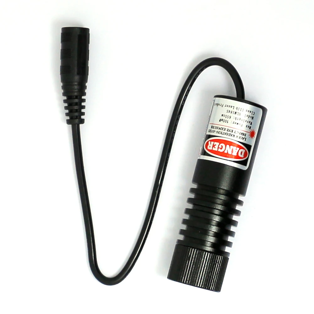 650nm 20mW 적색 레이저 22*70mm 라인 로케이터 모듈 110 도 미국 어댑터 포함