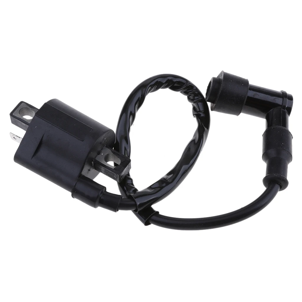 Black Ignition Coil for Suzuki Quadrunner 50 LT50 2x4 1983 1984 1985 1986 1987