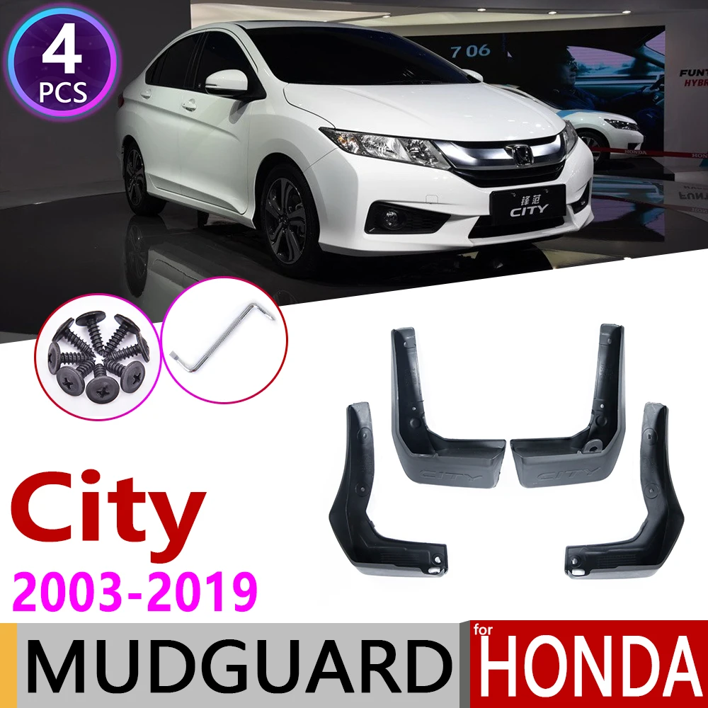 

Mudflap for Honda City GD8 GD9 GM2 GM3 GM6 2003~2019 Fender Mud Guard Splash Flaps Mudguard Accessories 2004 2005 2010 2015 2018