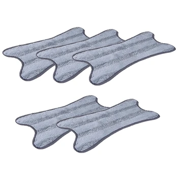 

5Pack Microfiber Spray Mop Replacement Heads for X-Type Wet/Dry Mops Compatible with Bona Floor Care System