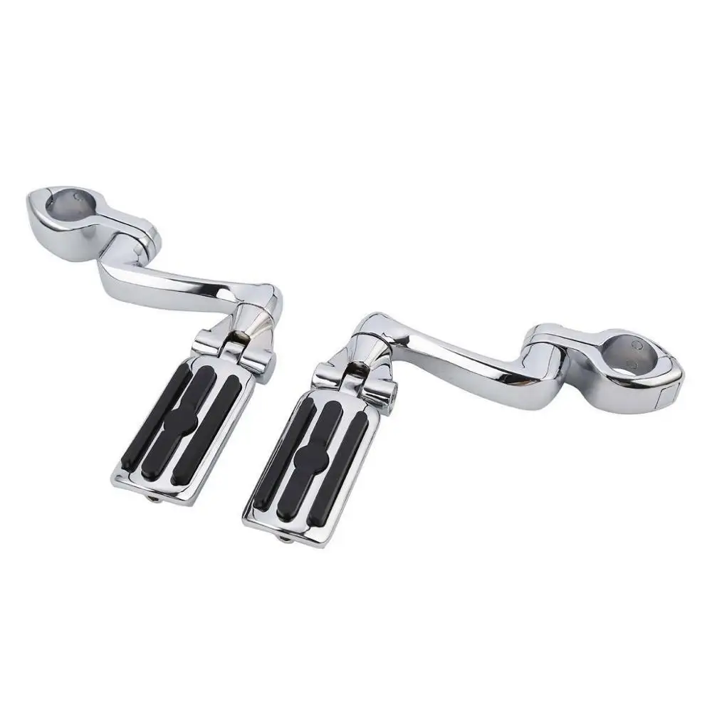 Мотоцикл 1,2" 1 1/4" шоссе мужской крепление подножки для Harley Touring Road King Road Glide Street Glide - Цвет: 1 Set