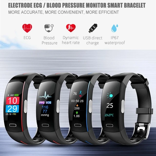 P3A ECG Monitoring Smart Band Smart Health Trackers > Smart Tech Wear 3