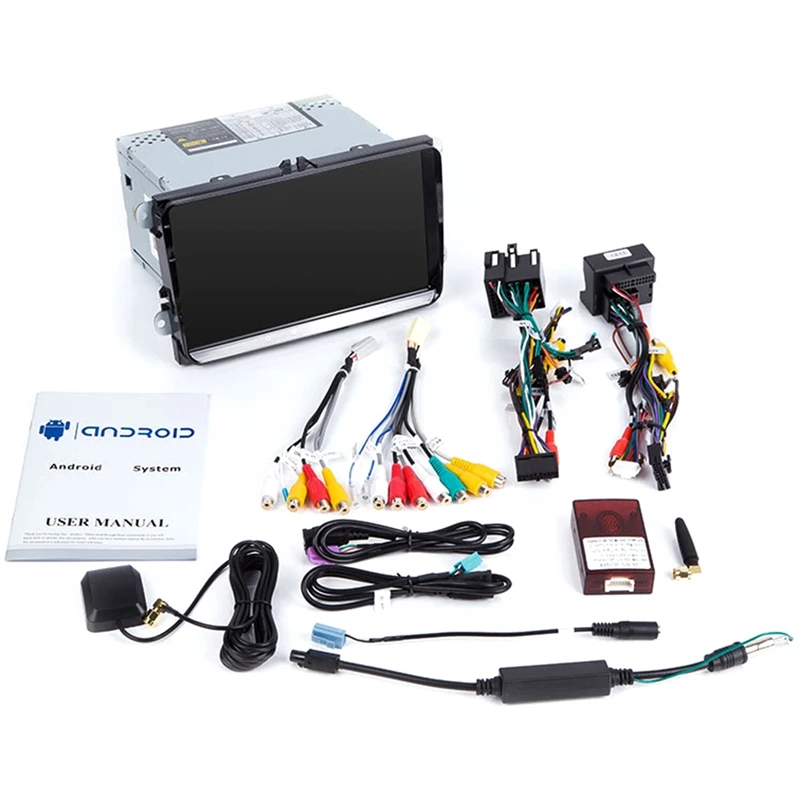 2 Din Android 9 Автомобильный мультимедийный gps навигатор для Amarok Passat B6 Golf 56 Skoda Octavia 2 Superb 2 Seat Leon радио