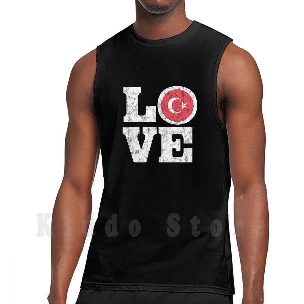 Love Turkey tank tops vest 100 Cotton Turkey I Love Turkey Love Turkey
