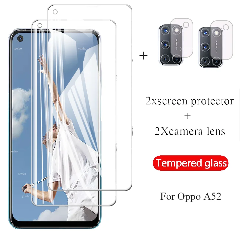 Защитное стекло для OPPO a52 A52 6 52 дюйма | Мобильные телефоны и аксессуары
