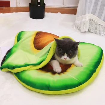 

Machine Washable 3D Simulation Fruit Lamb Plus Velvet To Keep Warm Pet Mat For Small Big Dog Cat Puppy Blanket Pet Mat 20Jan10