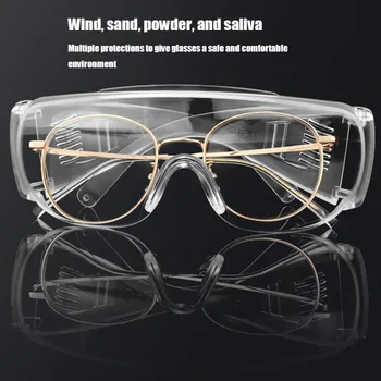

Eye Protection Glasses Anti-virus Transparent Protective Professional Certificate Material Protective Equipment