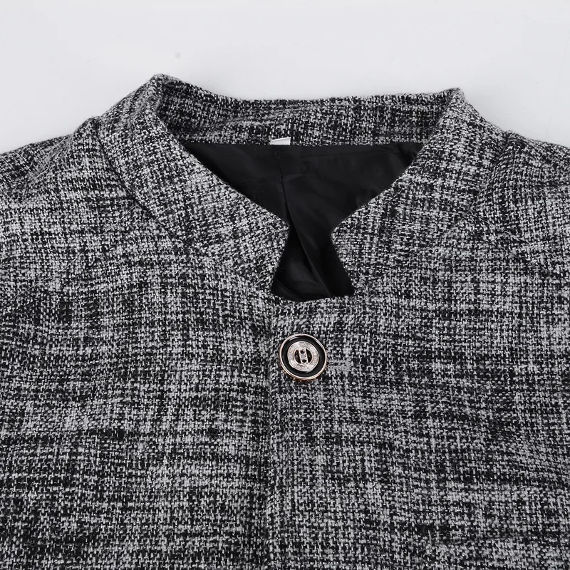 WENYUJH Chinese Style Business Casual Stand Men Jacket 2019 Autumn New Collar Male Blazer Slim Mens Blazer Jacket Plus Size 5XL WENYUJH Chinese Style Business Casual Stand Men Jacket 2019 Autumn New Collar Male Blazer Slim Mens Blazer Jacket Plus Size 5XL