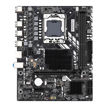 

X58M 2.0 Computer Motherboard, 1366-Pin Xeon CPU X5650 5670 Supports DDR3 ECC Memory Game Kit Motherboard