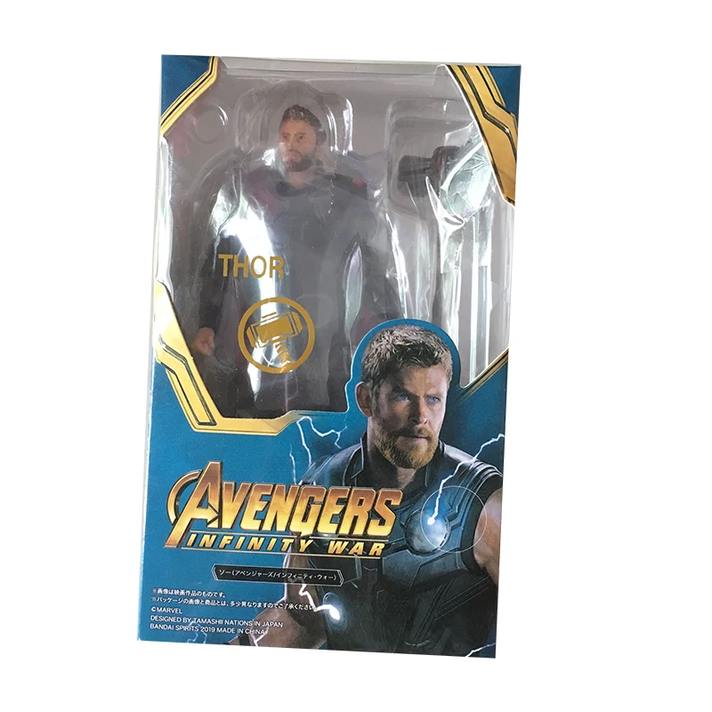 6 дюймов SHF Фильм Мстители эндгейм Бесконечность война 4 герой Marvel ТОР фигурка модель игрушка; подарок