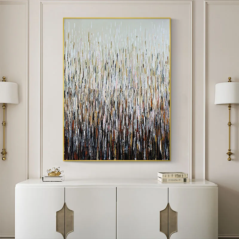 

Abstract Wall Painting Large Wall Art Handmade Oil Painting Living Room Decoration Canvas Painting Hogar Moderno Home Decor