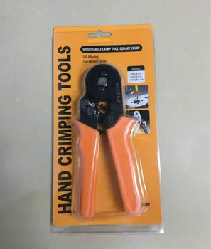 

1Pcs HSC8 6-4 HSC8 6-6A 0.25-6mm2 Mini Round Nose Plier Tube Needle Terminals Tools 0.25-10mm2 23-7 AWG crimping pliers