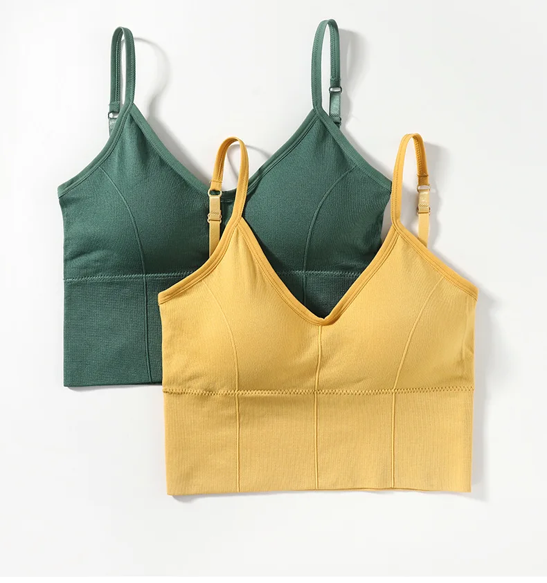 Sujetador Sexy de 7 colores para mujer, ropa interior ajustada con