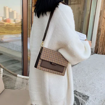 

European Fashion Casual Crossbody for Women 2019 Fashion Handbag Simple Chain Shoulder Messenger Bags Party Evening Clutch