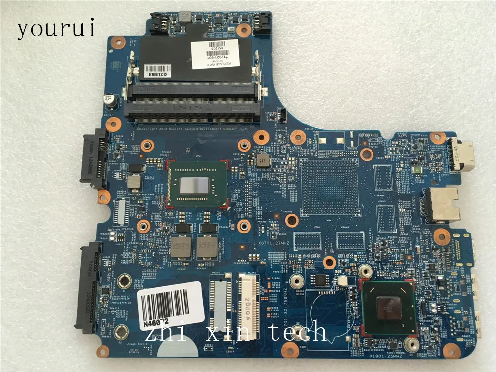 yourui For HP 4540 4440S Laptop motherboard with cpu i3-3110m 712921-001 712921-501 712921-601 | Компьютеры и офис
