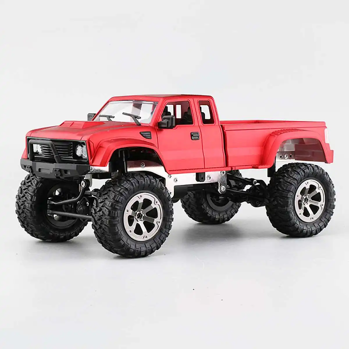 2,4 ГГц 1:18 пульт дистанционного управления гоночный автомобиль RC грузовик Электрический монстр грузовик 4WD четыре колеса внедорожник красный/синий