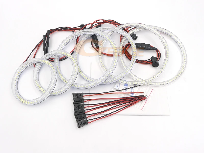 Для Alfa Romeo 147 2005 2006 2007 2008 2009 2010 ультра яркий SMD светодиодный комплект колец