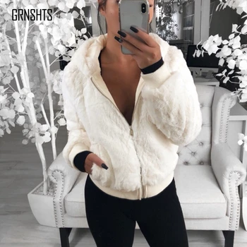 

Women Winter Warm Solid Coat Long Sleeve Zippler Pocket Fashion Slim Tops Hooded Blouse Plus Size 3xl Q