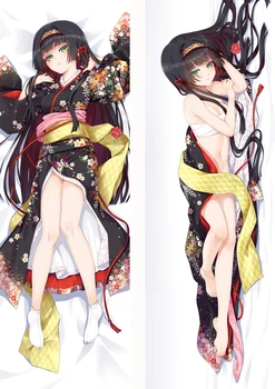 

MMF Feb. 2020 renge Bishoujo Mangekyou Kagarino Kirie & Sawatari Shizuku Dakimakura Kannagi Yuuri Alice Dorothy body Pillowcase