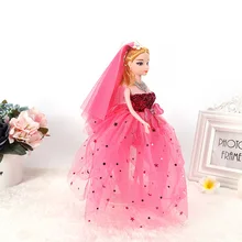 30 сантиметров стиль Барби свадебное платье для куклы принцесса Барби детский подарок сумочка кулон очень большой брелок