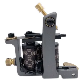 

10 Wraps Wire Cutting Coils Tattoo Machine Professional For Tattoo Liner And Shader Black Color Iron For Tattoo Supplies