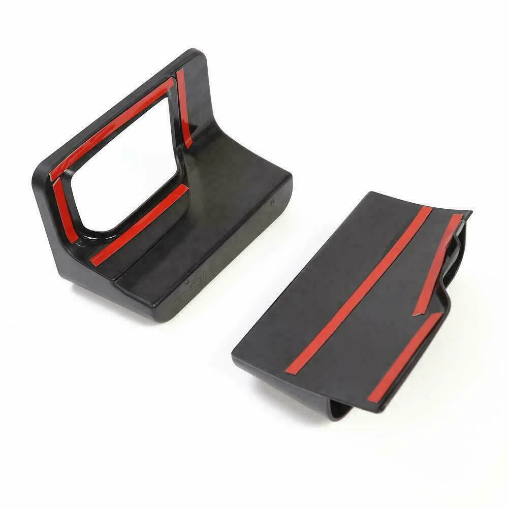 Для Jeep Wrangler JL Gladiator JT черный ящик для хранения с рычагом переключения передач набор держателей