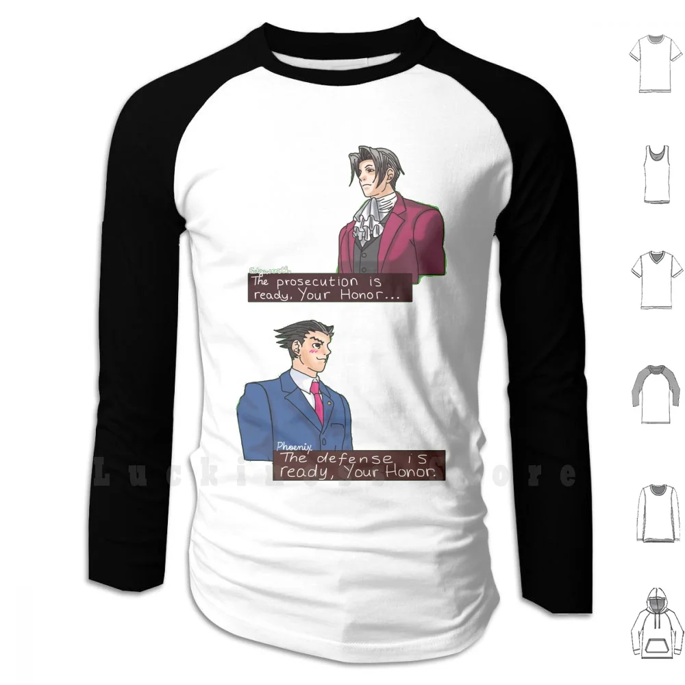 

Ace Attorney Lawyers hoodies Phoenix Wright Ace Attorney Miles Edgeworth Wrightworth