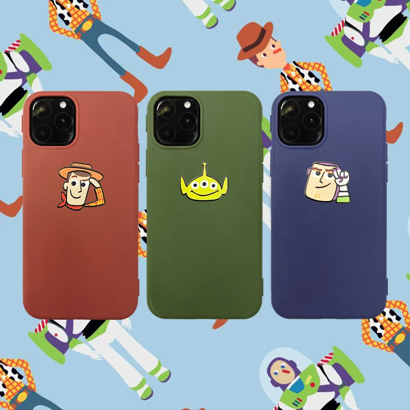 

Luxury trend Cute Protect cowboy Soft TPU Case For iPhone6S 8 7 6Plus Matte Back Coque For iPhone 11Pro X XS MaxXR Cartoon Case