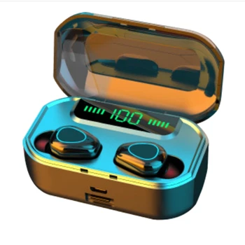 

TWS Wireless Earbuds Bluetooth V5.0 Power Digital Display Wireless Headset TWS Waterproof Sport Earphones