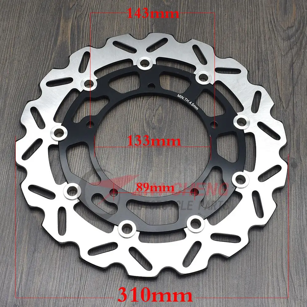 US $68.46 Motorcycle Front Brake Disc Rotors For Yamaha YZFR1 YZF1000 YZF R1 2007 2008 2009 2010 2011 2012 2013 2014