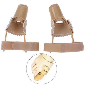 

1Pair Feet Bone Thumb Adjuster Correction Pedicure Sock Straightener Toe Separator Hallux Valgus Bunion Corrector Orthotics