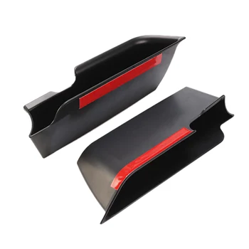 

Black Armrest Storage Box Door Handle Organizer Case Phone Container Fit for Bmw Mini Cooper One F56